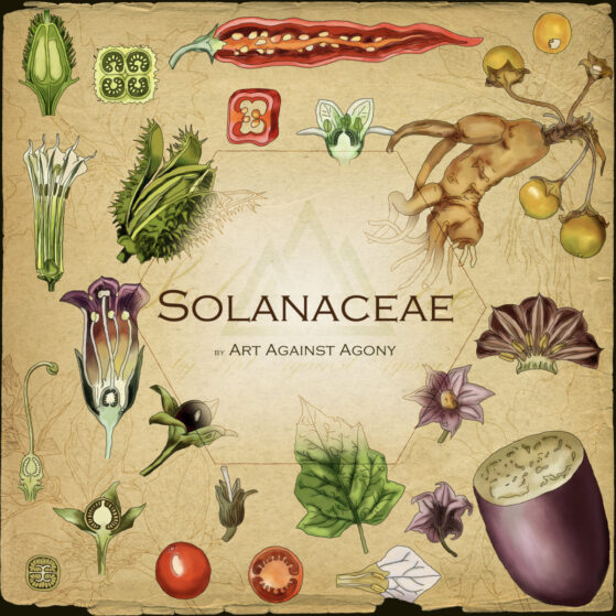 Art Against Agony - Solanaceae Cover